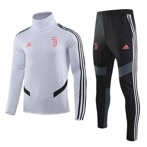 Survetement Enfant Juventus 2019-20 Rose Blanc Noir